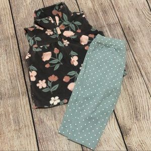 Carter’s matching vest and pant set